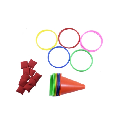 Outdoor Colorful Ring Toss Set