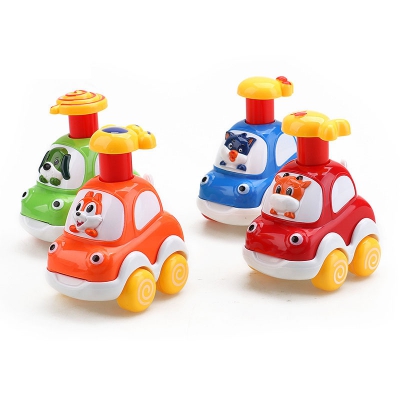Animal Car Baby Toys Kids Push and Go Cars 4pcs