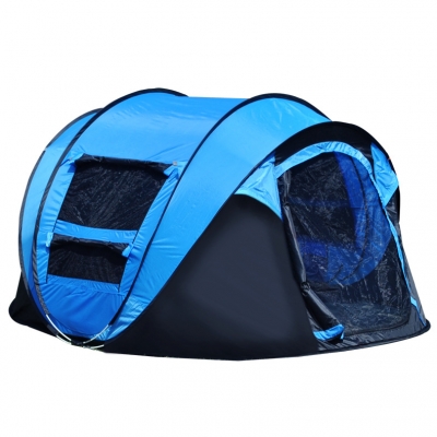 5-8 People Outdoor Portable Foldable Waterproof Family Camping Tent 