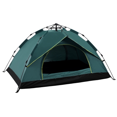 Camping Tent and Canopy for 3-4 People Pop-up Rainproof Windproof Sunproof Four Seasons 