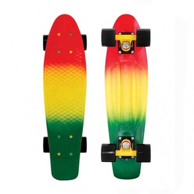 Plastic PP Fish Skateboard with PU Wheels for Kids 