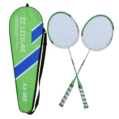 Original Aluminium Badminton Racquet Set with Carry Bag 