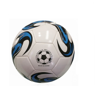Printed Logo Leather Basic Team Soccer Ball 