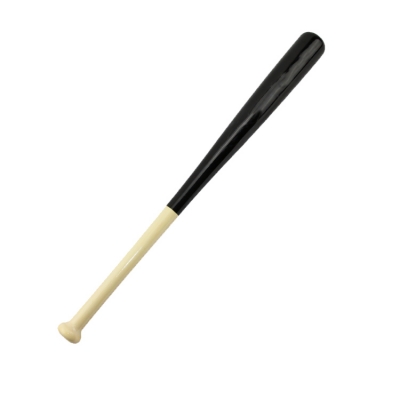 High Grade Rubber Wooden Baseball Bat 