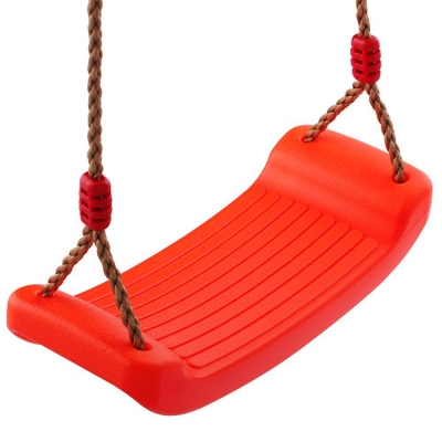 Plastic Hanging Exercise Swing Seat Set with Rope for Kids