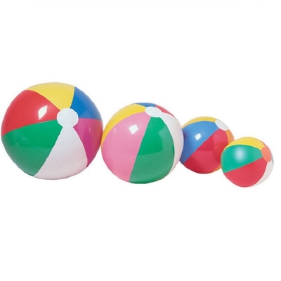 Inflatable Bouncy PVC Beach Ball for Kids Toys 