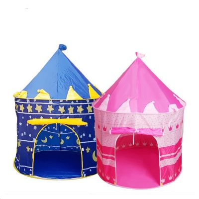 Kids Tent Toy Princess Playhouse Foldable Baby Castle 