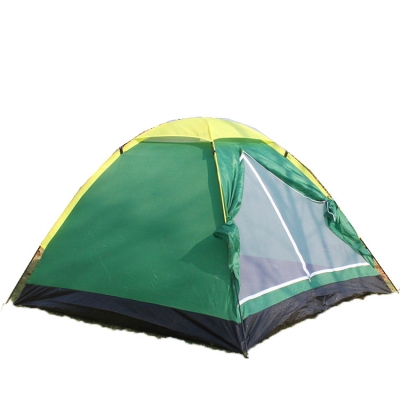 Factory Outlet 3-4 Person Camping Outdoor Single Layer Portable Light Carpa