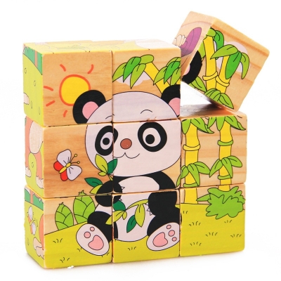 Baby Cartoon 3D Puzzle Block for Toddlers