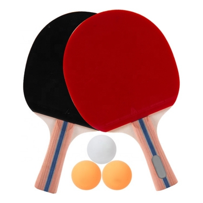 Juego de raquetas pingpong de tenis de mesa personalizados