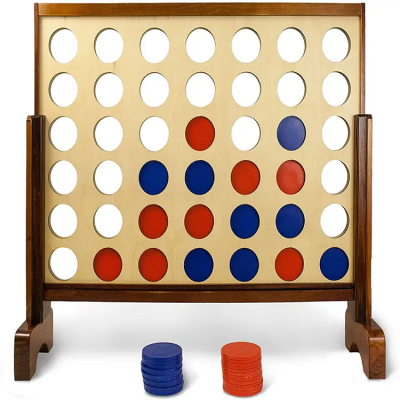 Giant Connect 4 in a Row Outdoor Board Game