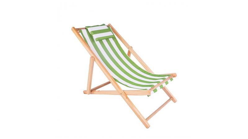 Wooden folding beach chair for outdoor retail and OEM programs