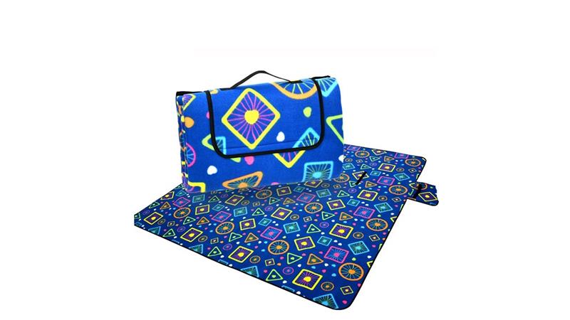 Foldable camping picnic mat with carry bag for wholesale outdoor retail