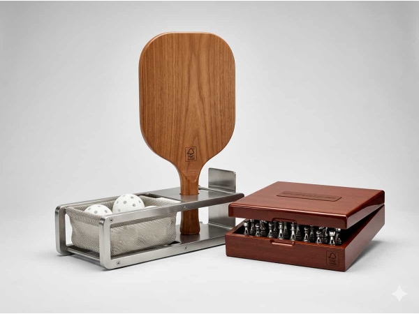 Tendencias 2026 en Ocio Premium al Aire Libre: Desde Raquetas de Madera FSC hasta Regalos Exclusivos de Madera Calidad Porsche