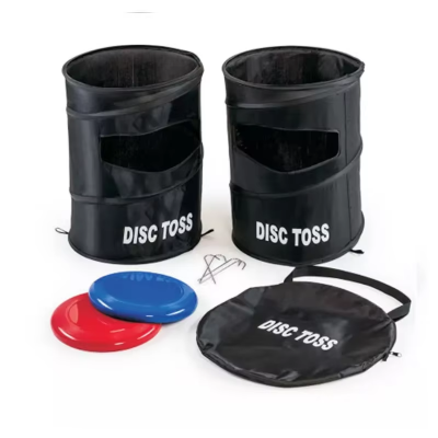Folding flying disc target bucket portable outdoor throwing target disc toss game 