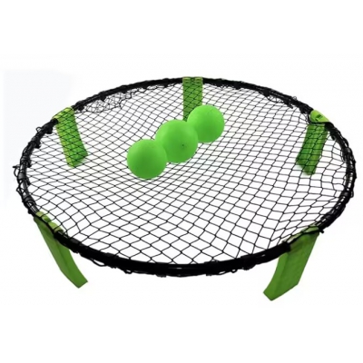 Beach Pitchball Spikeball Game Set with Balls
