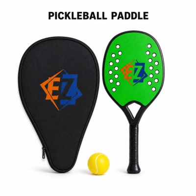Pickleball Paddle 22x47cm PE PU Pickleball Racket with Holes for Training Practice Custom OEM Wholesale