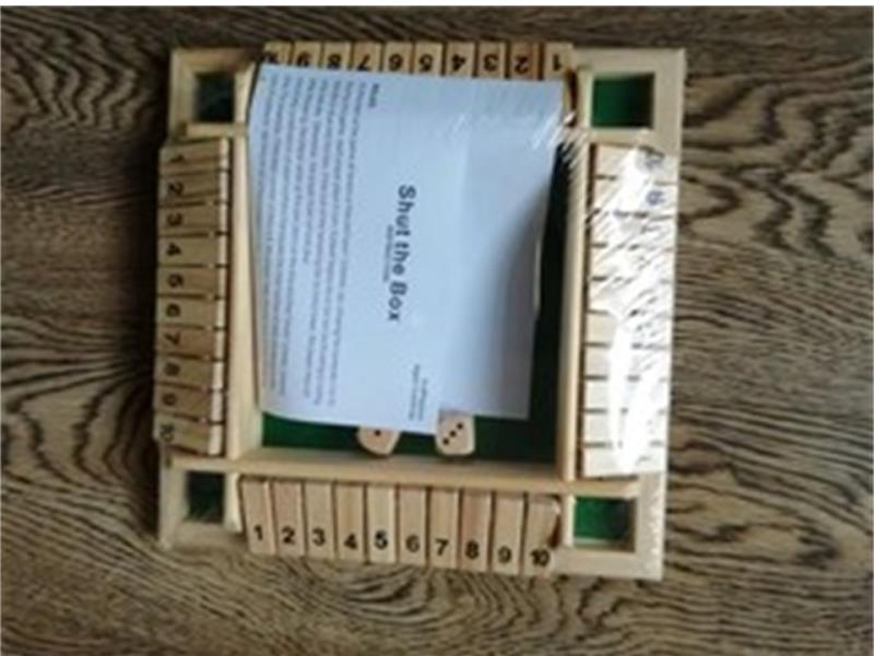 Wooden board game set for wholesale gift and private-label buyers